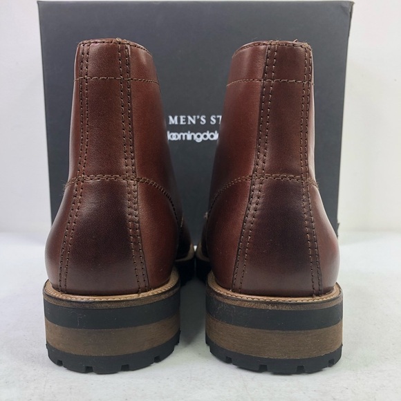BLOOMINGDALES The Mens Store Leather Lace Up Boots main image 7